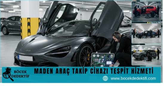 Maden Araç Takip Cihazı Tespit Hizmeti