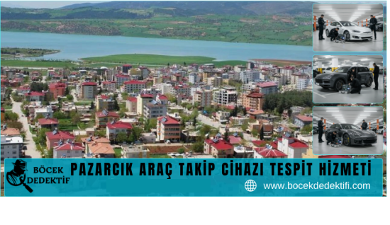 Pazarcık Araç Takip Cihazı Tespit Hizmeti